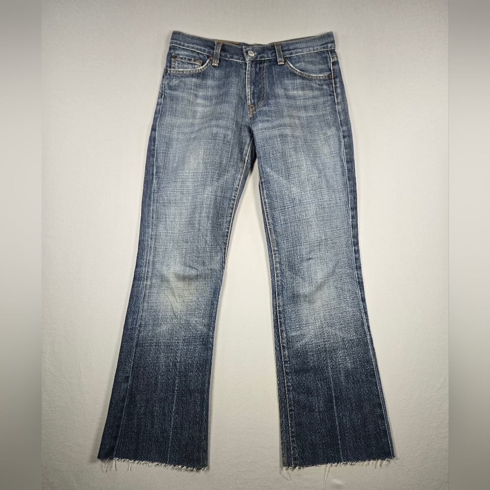 Vintage Y2K 7 For All Mankind by Jerome Dahan Bootcut Jeans Made in USA W28 L28